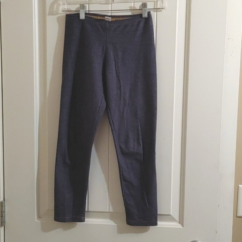 Old Navy kids children leggins Pants  size L 10/12 dark blue stretchy